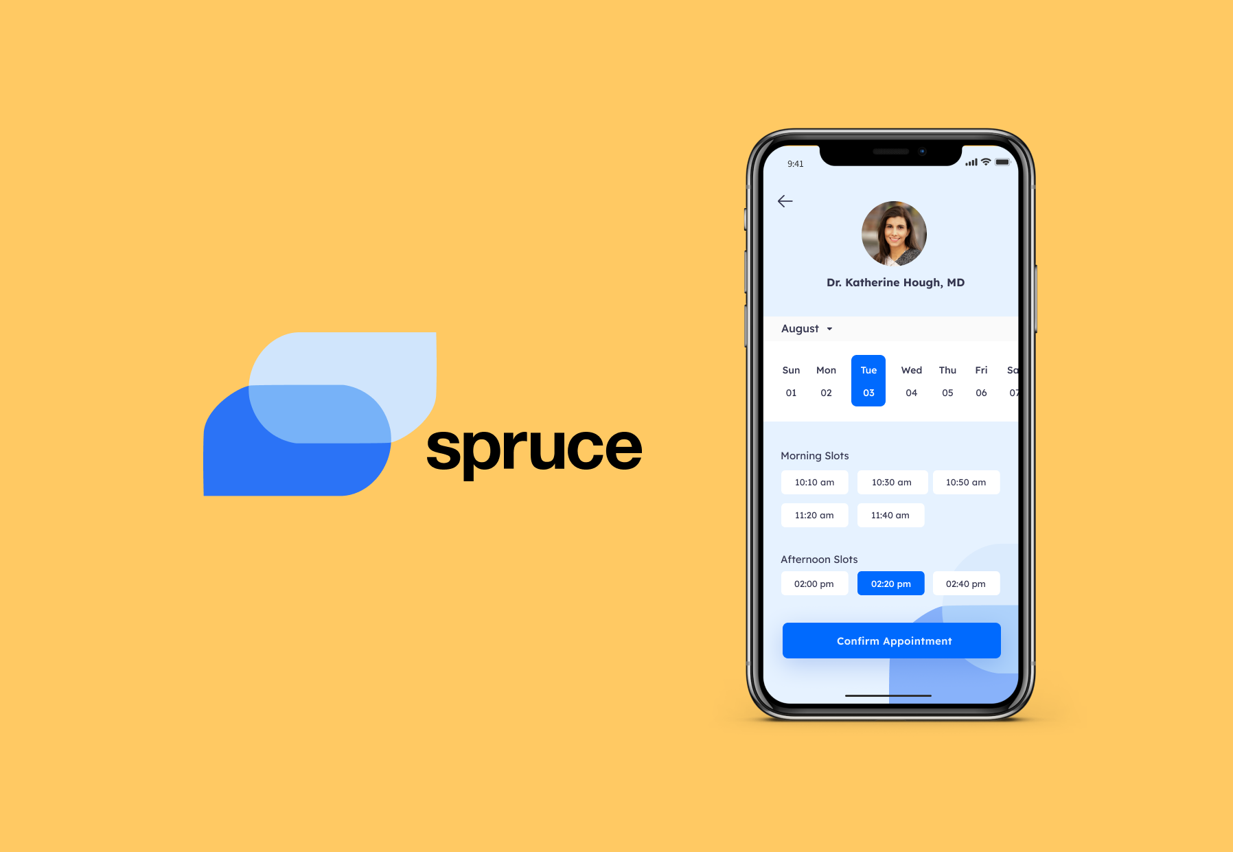  Spruce is a healthcare app. This redesign was to enable easy search for in-network specialists, seamlessly book appointments and store all test results in one place.  Toolkit: Figma, Photoshop, Illustrator.   Click to view Figma file   